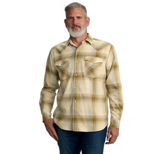  Carhartt 106756 Montana Rugged Flex Relaxed Fit Lightweight Long-Sleeve Snap-Front Plaid Shirt