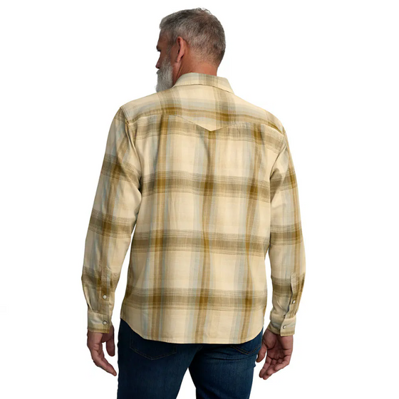 Carhartt 106756 Montana Rugged Flex Relaxed Fit Lightweight Long-Sleeve Snap-Front Plaid Shirt