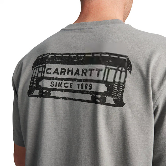 Carhartt 106772 Relaxed Fit Lightweight Short-Sleeve Streetcar Graphic T-Shirt