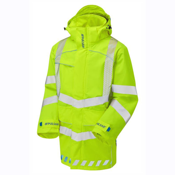 PULSAR EVO100 Evolution Waterproof Storm Coat 3 Layer Yellow - Premium WATERPROOF JACKETS & SUITS from Pulsar - Just £113.99! Shop now at Workwear Nation Ltd