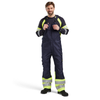 Blaklader 2605 Inherent Flame Retardant Steel Bib & Brace Trousers