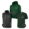 Bodywarmer, Hoodie & T-Shirts Bundle Inc Logo - 5 Items