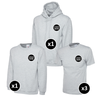 Uneek Hoodie, Sweatshirt & T-Shirts Bundle Inc Logo - 5 Items