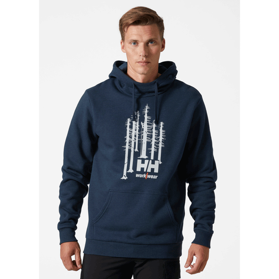 Helly Hansen 79264 LOGO HOODIE - Premium HOODIES from Helly Hansen - Just £47.37! Shop now at Workwear Nation Ltd