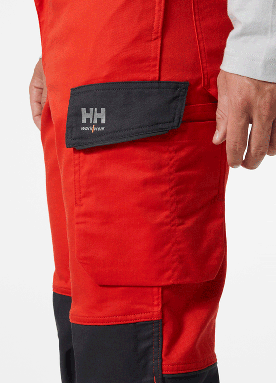 Helly Hansen 77523 Manchester Knee Pad Trousers Albert Red - Premium CARGO & COMBAT TROUSERS from Helly Hansen - Just £49.52! Shop now at Workwear Nation Ltd