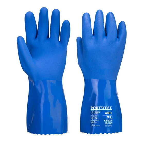 Portwest A881 Marine Ultra PVC Chem Gauntlet