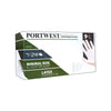 Portwest A910 Powdered Latex Disposable Glove (Pk100)