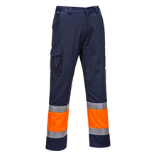  Portwest E049 Hi-Vis Contrast Class 1 Service Trousers