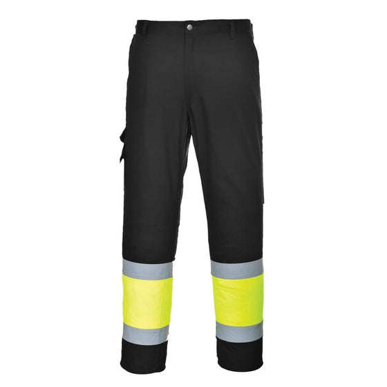 Portwest E049 Hi-Vis Contrast Class 1 Service Trousers