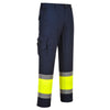 Portwest E049 Hi-Vis Contrast Class 1 Service Trousers