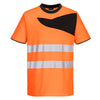 PORTWEST PW213 PW2 HI-VIS COTTON COMFORT T-SHIRT S/S