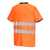 PORTWEST PW213 PW2 HI-VIS COTTON COMFORT T-SHIRT S/S