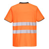 PORTWEST PW213 PW2 HI-VIS COTTON COMFORT T-SHIRT S/S