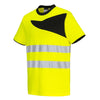 PORTWEST PW213 PW2 HI-VIS COTTON COMFORT T-SHIRT S/S