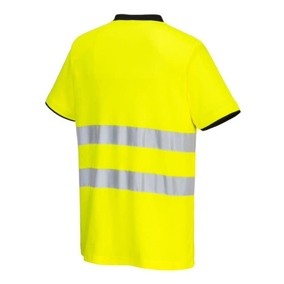 PORTWEST PW213 PW2 HI-VIS COTTON COMFORT T-SHIRT S/S