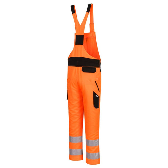 PORTWEST PW244 PW2 HI-VIS BIB AND BRACE