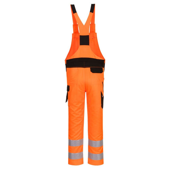 PORTWEST PW244 PW2 HI-VIS BIB AND BRACE