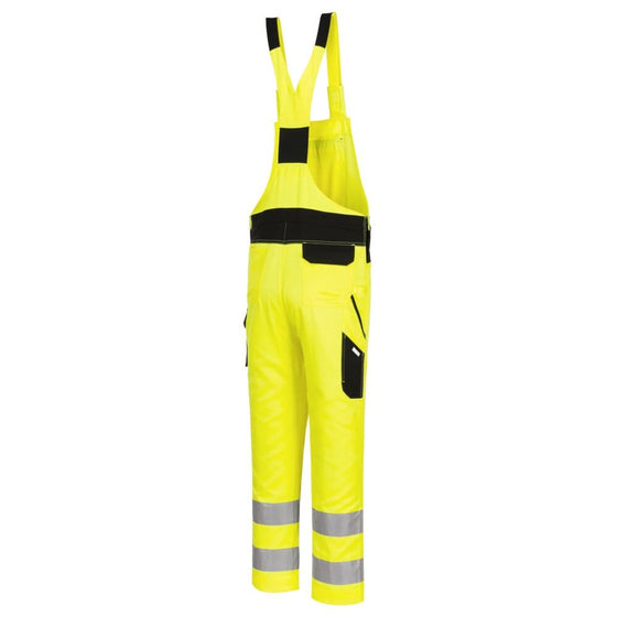 PORTWEST PW244 PW2 HI-VIS BIB AND BRACE