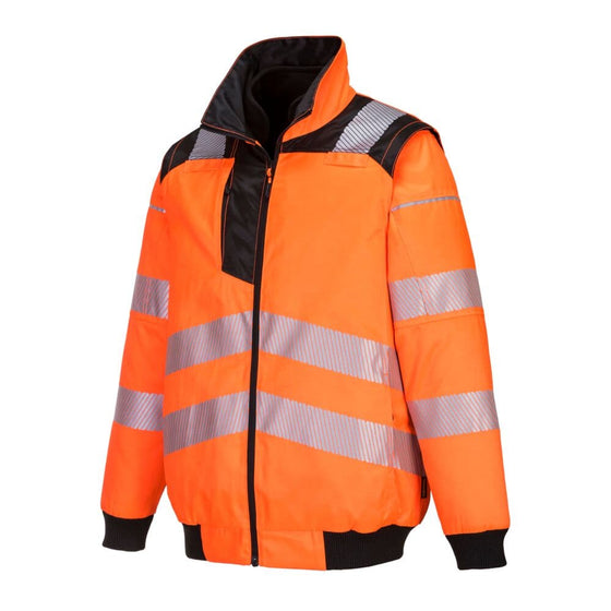 PORTWEST PW302 PW3 HI-VIS 3-IN-1 PILOT JACKET