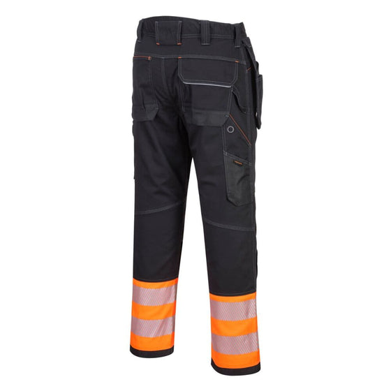 PORTWEST PW307 PW3 HI-VIS CLASS 1 HOLSTER POCKET TROUSERS