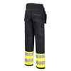 PORTWEST PW307 PW3 HI-VIS CLASS 1 HOLSTER POCKET TROUSERS