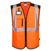 PORTWEST PW309 PW3 HI-VIS EXECUTIVE VEST