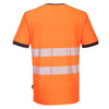 PORTWEST PW310 PW3 HI-VIS V-NECK MESH INSERT T-SHIRT S/S