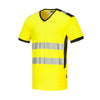 PORTWEST PW310 PW3 HI-VIS V-NECK MESH INSERT T-SHIRT S/S