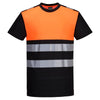 PORTWEST PW311 PW3 HI-VIS COTTON COMFORT CLASS 1 T-SHIRT S/S