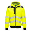 PORTWEST PW327 PW3 HI-VIS ZIP HOODIE