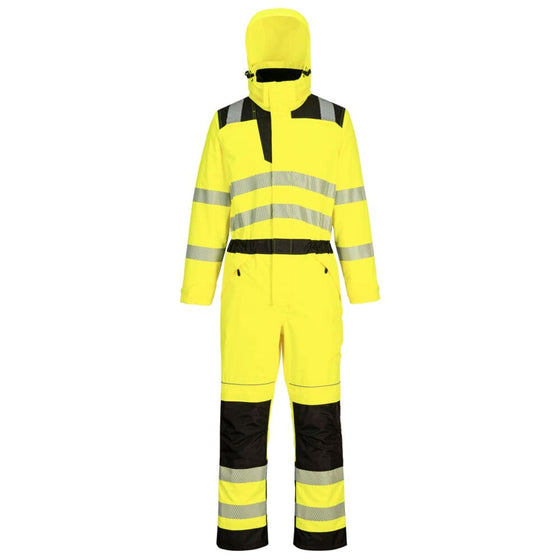 PORTWEST PW355 PW3 HI-VIS RAIN COVERALL