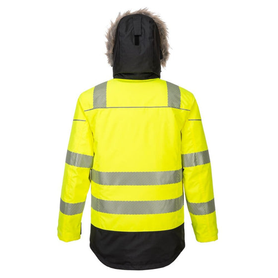 PORTWEST PW369 PW3 HI-VIS WINTER PARKA JACKET