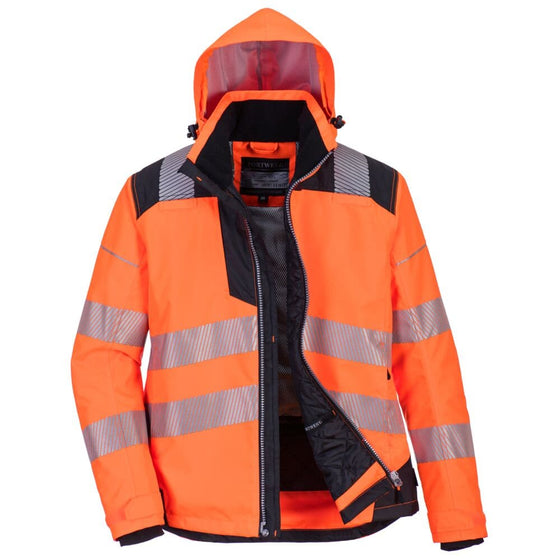 PORTWEST PW382 PW3 HI-VIS WOMEN'S WINTER JACKET