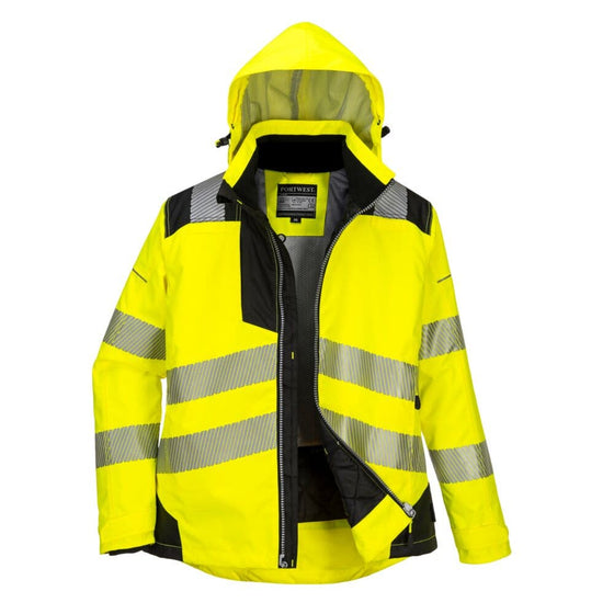 PORTWEST PW382 PW3 HI-VIS WOMEN'S WINTER JACKET