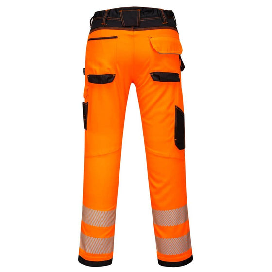 PORTWEST PW385 PW3 HI-VIS WOMEN'S STRETCH WORK TROUSERS