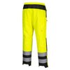 PORTWEST PW386 PW3 HI-VIS WOMEN'S RAIN TROUSERS