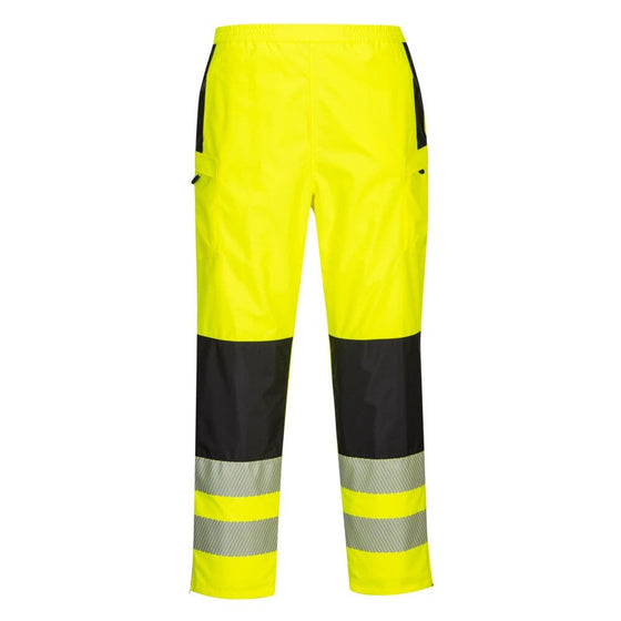 PORTWEST PW386 PW3 HI-VIS WOMEN'S RAIN TROUSERS