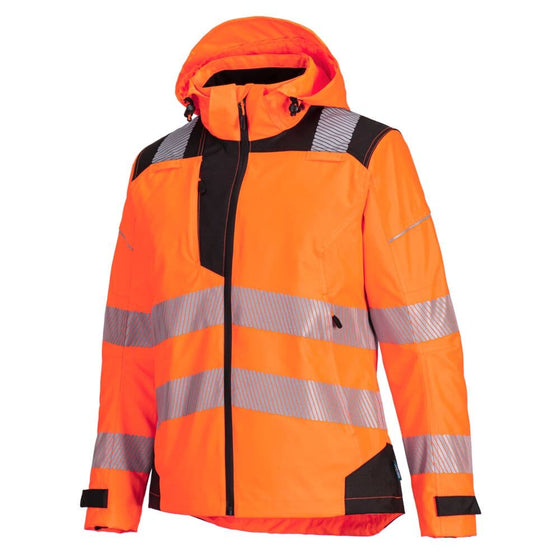 PORTWEST PW389 PW3 HI-VIS WOMEN'S RAIN JACKET