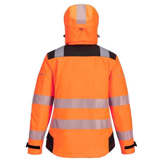 PORTWEST PW389 PW3 HI-VIS WOMEN'S RAIN JACKET