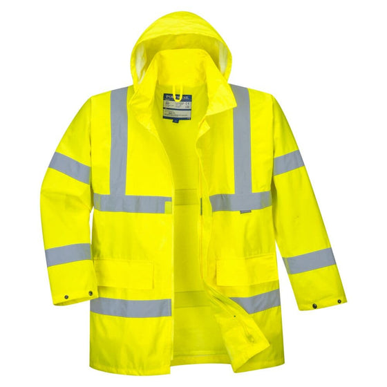 PORTWEST S160 HI-VIS RAIN LITE TRAFFIC JACKET