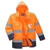 PORTWEST S162 HI-VIS 3-IN-1 CONTRAST LITE WATERPROOF JACKET