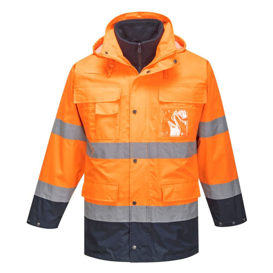 PORTWEST S162 HI-VIS 3-IN-1 CONTRAST LITE WATERPROOF JACKET