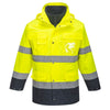 PORTWEST S162 HI-VIS 3-IN-1 CONTRAST LITE WATERPROOF JACKET