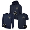 Uneek Hoodie, Sweatshirt & T-Shirts Bundle Inc Logo - 5 Items