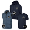 Bodywarmer, Hoodie & T-Shirts Bundle Inc Logo - 5 Items