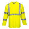 Portwest FR96 FR Hi-Vis Long Sleeve T-Shirt - Premium FLAME RETARDANT SHIRTS from Portwest - Just CA$122.24! Shop now at Workwear Nation Ltd