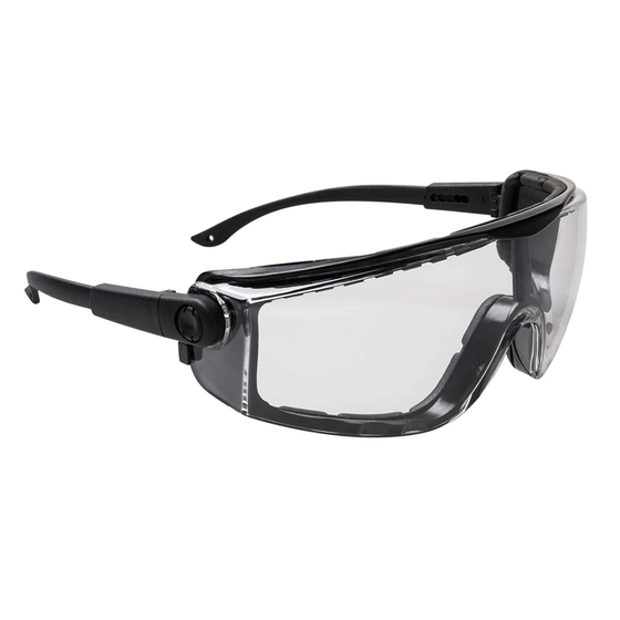 Portwest PS03 Focus Safety Glasses - Premium EYE PROTECTION from Portwest - Just £5! Shop now at Workwear Nation Ltd