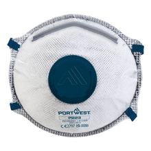  Portwest P223 FFP2 Carbon Valved Dolomite Respirator (Pk10) - Premium FACE PROTECTION from Portwest - Just £8.33! Shop now at Workwear Nation Ltd