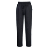 Portwest C076 Cotton Mesh Air Chef Trousers Black / Small
