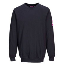  Portwest FR12 Flame Resistant Anti-Static Long Sleeve Sweatshirt - Premium FLAME RETARDANT SHIRTS from Portwest - Just £47.81! Shop now at Workwear Nation Ltd